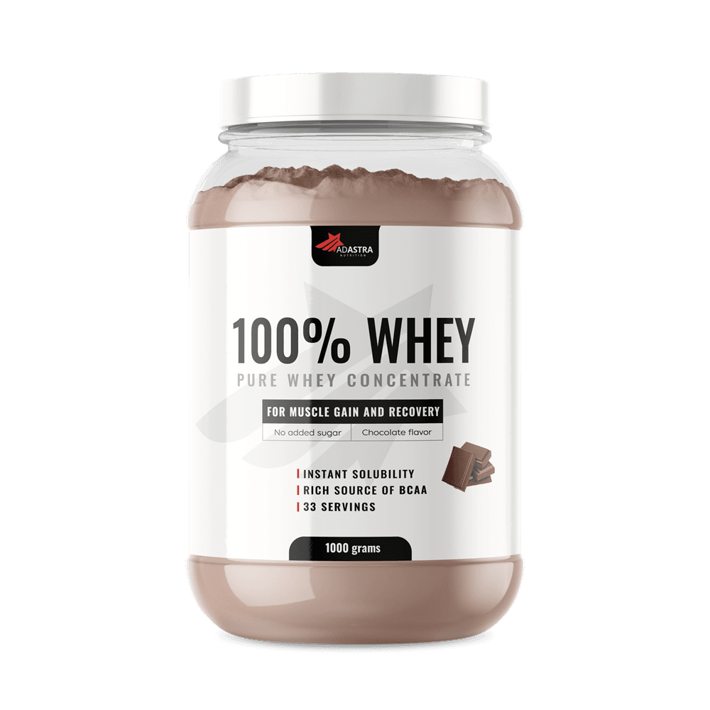 100% WHEY Protein, 1000g — Шоколад – 100% | NaturaTherapy – натурални добавки от България