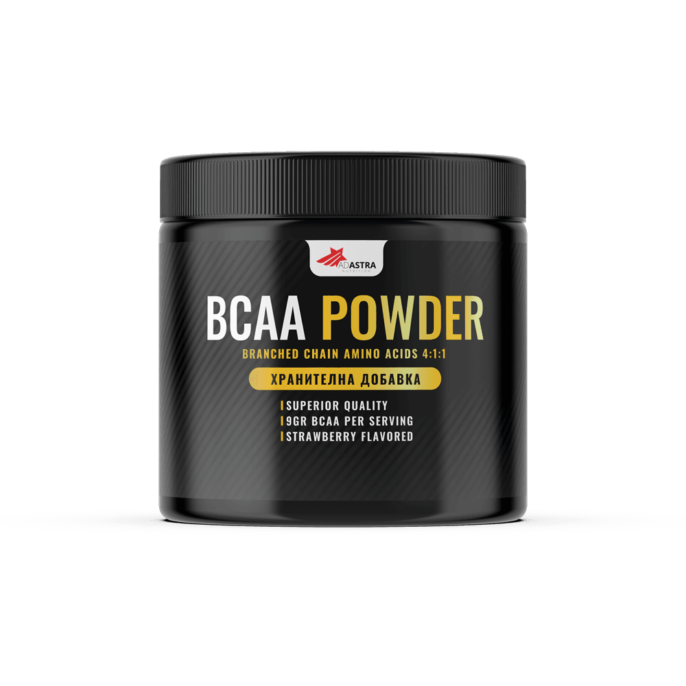 BCAA - 200 гр. хранителна добавка, предназначена за мускулен растеж, работоспособност и възстановяване след тренировка – мускулен | NaturaTherapy – натурални добавки от България