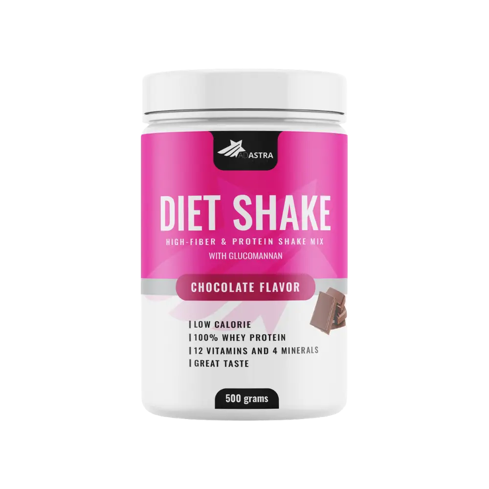 Diet Shake с вкус на шоколад, заместител на хранене за регулиране на теглото – регулиране | NaturaTherapy – натурални добавки от България