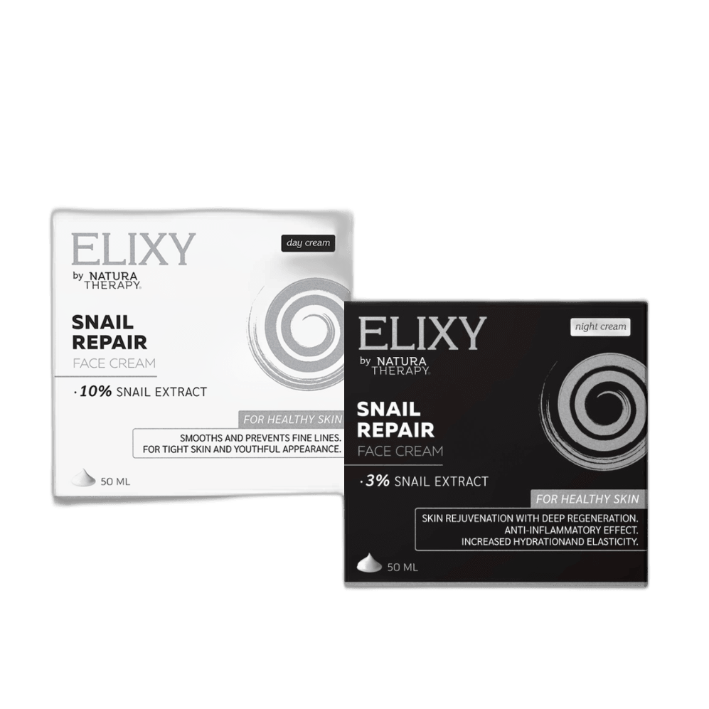 ELIXY Snail Repair face cream + ELIXY Snail Repair face cream – ELIXY | NaturaTherapy – натурални добавки от България