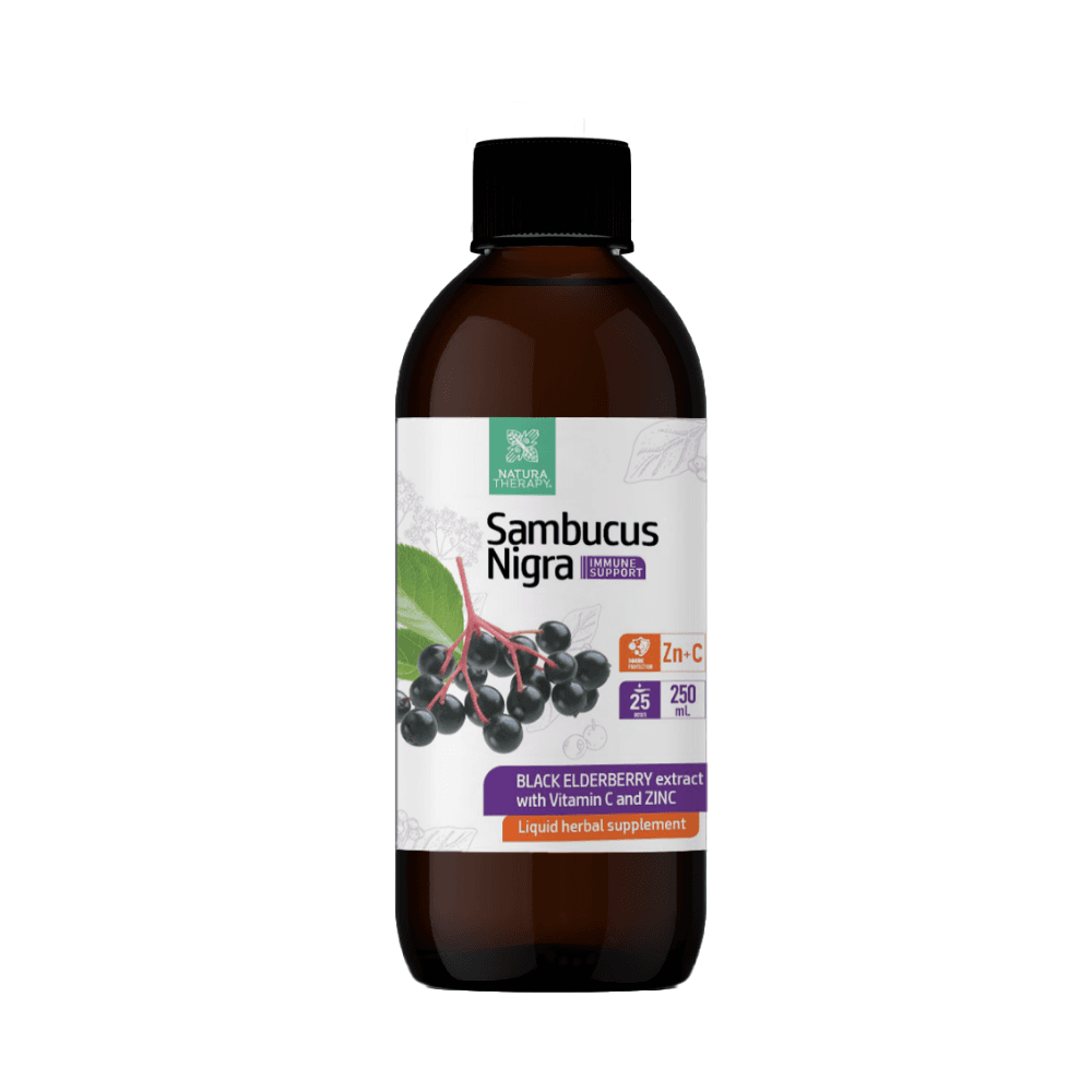 Elderberyl immune syrup — сироп от черен бъз с цинк и витамин C – Elderberyl | NaturaTherapy – натурални хранителни добавки