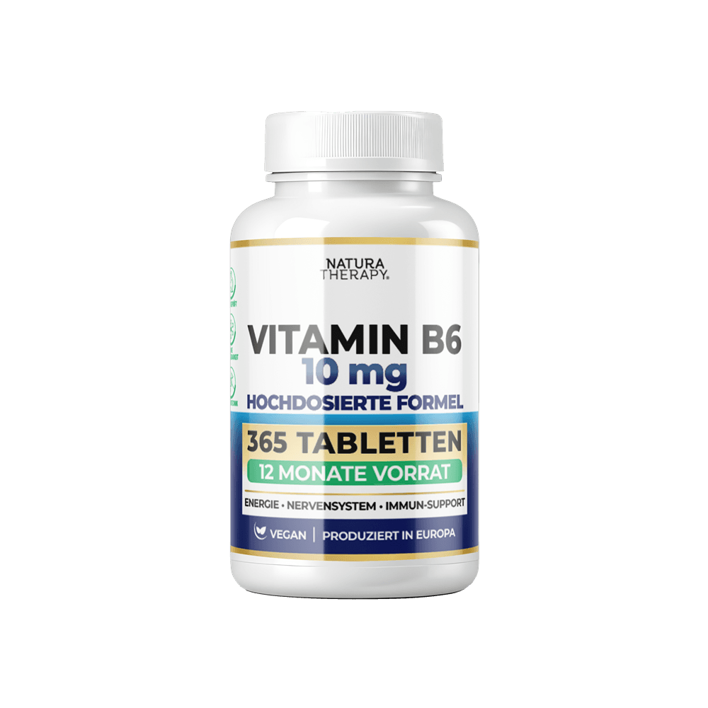 Vitamin B6 - (365 таблетки) – Vitamin | NaturaTherapy – натурални добавки от България