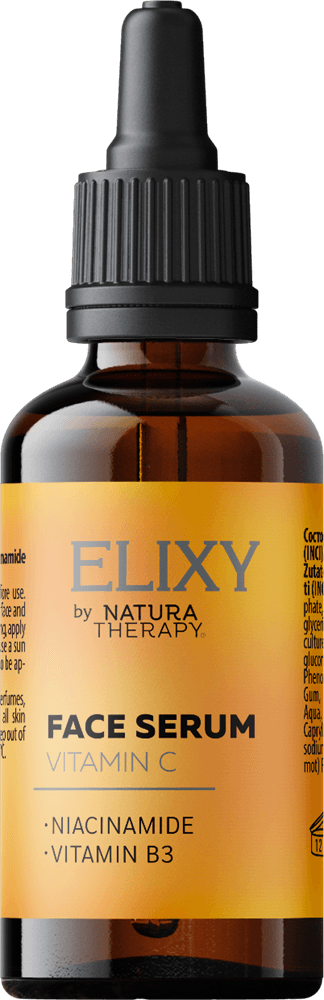ELIXY Серум за лице с Vitamin C и ниацинамид – лице | NaturaTherapy – натурални добавки от България