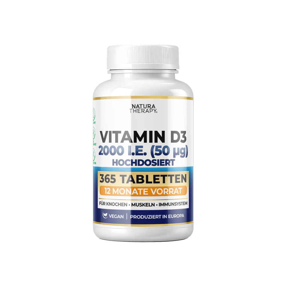 Vitamin D3 — 365 таблетки – Vitamin | NaturaTherapy – натурални добавки от България
